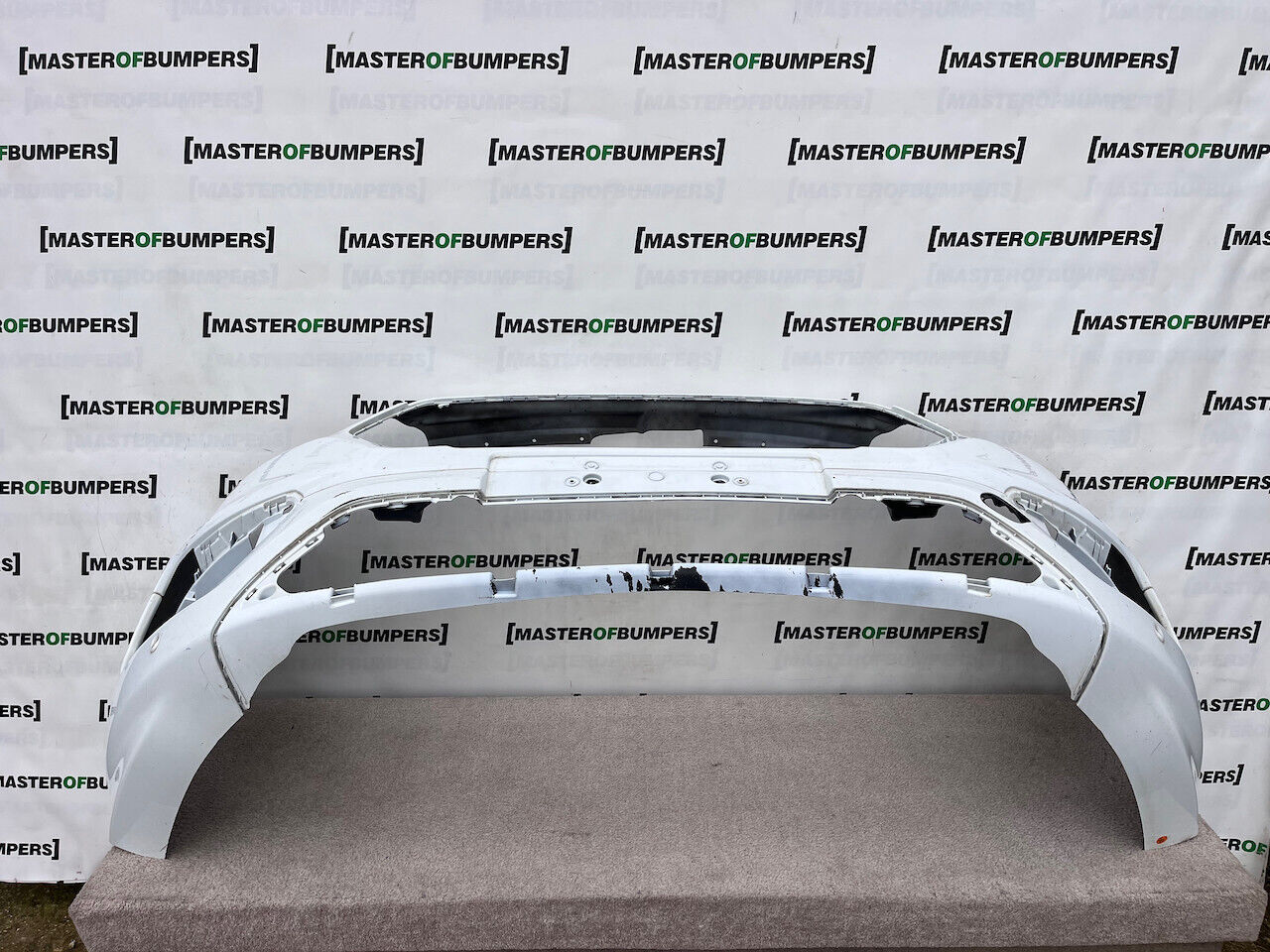 Ford Transit Custom Active 2018-2022 Front Bumper White 4 Pdc Genuine [f565]