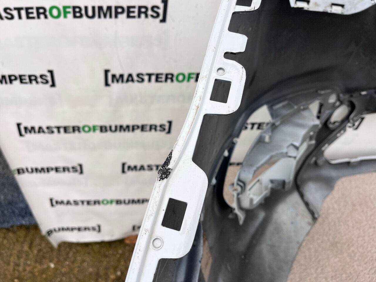 Ford Transit Custom Active 2018-2022 Front Bumper White 4 Pdc Genuine [f565]