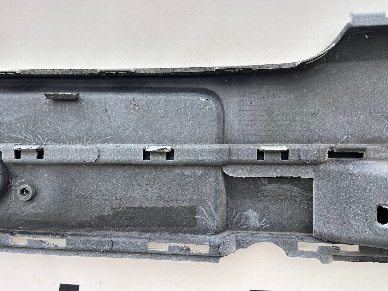 Ford Transit Custom Active 2018-2022 Front Bumper White 4 Pdc Genuine [f565]