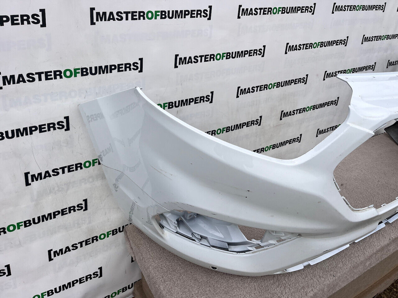 Ford Transit Custom Active 2018-2022 Front Bumper White 4 Pdc Genuine [f565]