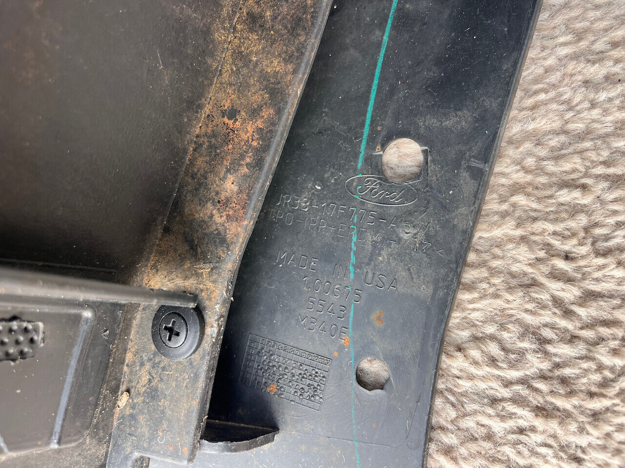 Ford Mustang Gt 5.0 V8 Coupe Cabrio 2018-2023 Front Bumper Genuine [f571]