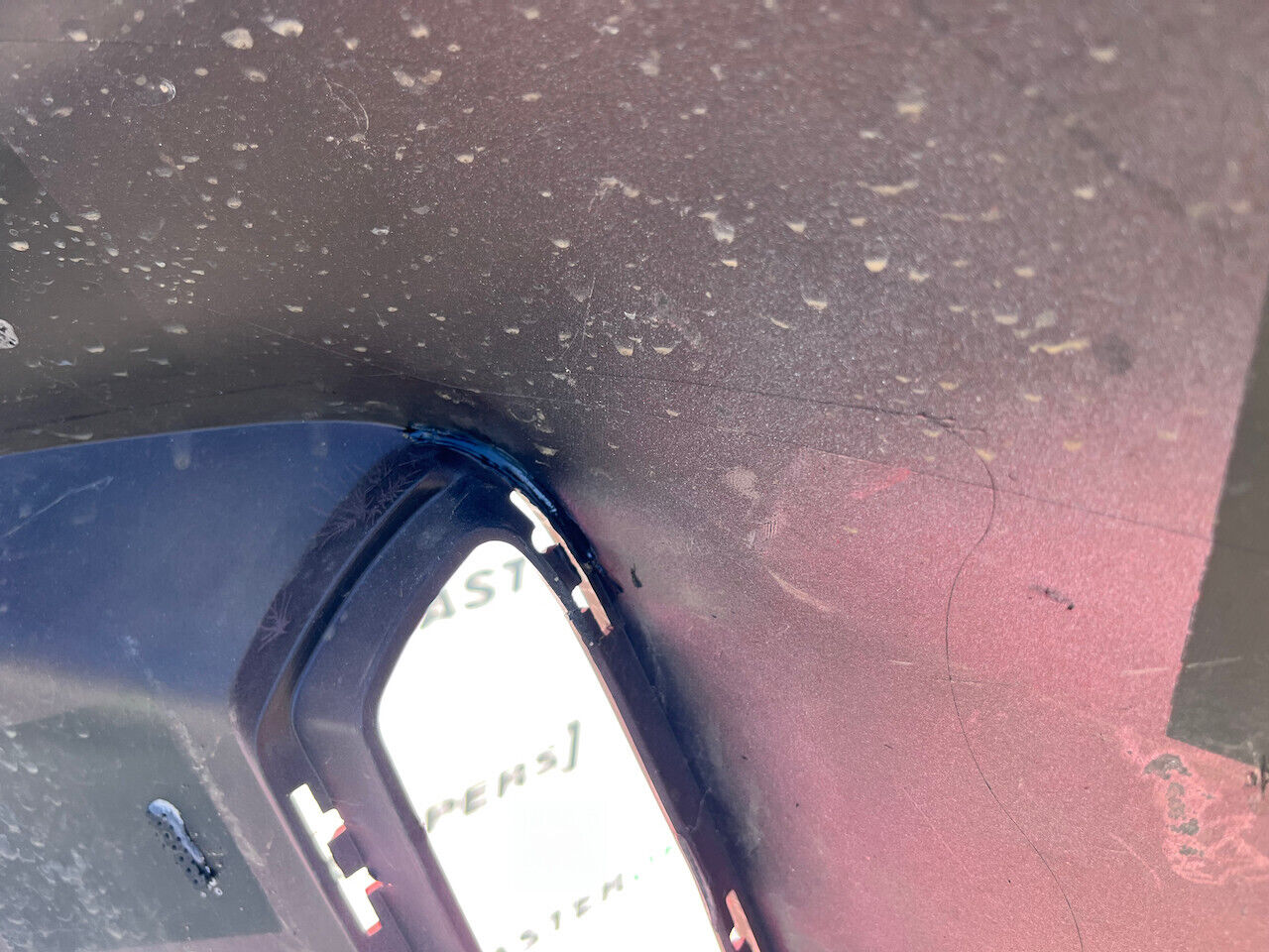 Ford Transit Custom Van 280 Limited 2024-on Front Bumper + Grille Genuine [f574]