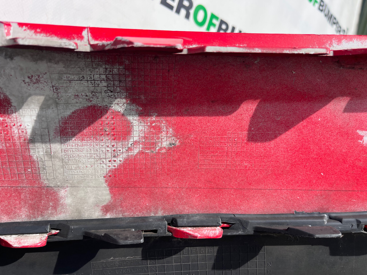 Ford Transit Connect Van 2014-2018 Front Bumper Red Genuine [f589]