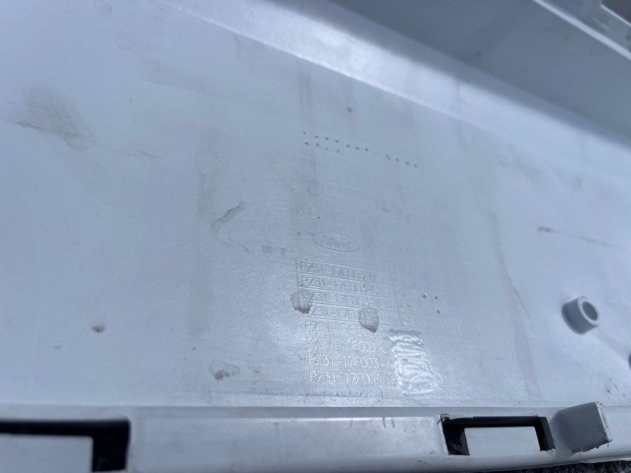 Ford Transit Custom Van 280 Limited 2024-on Front Bumper Genuine [f706]