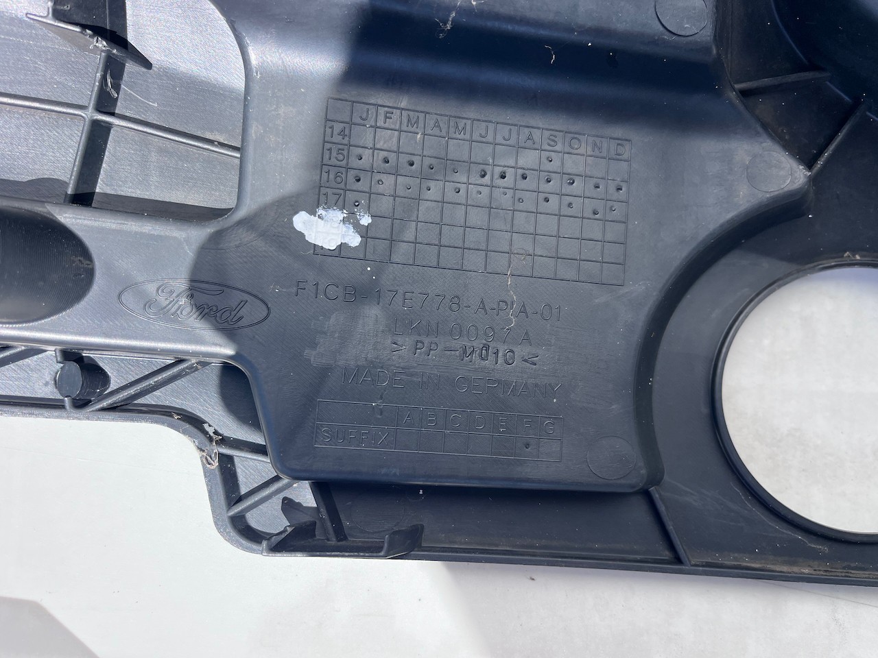 Ford C Max Grand C Max Titanium Mk2 2015-2019 Front Bumper No Pdc Genuine [f708]