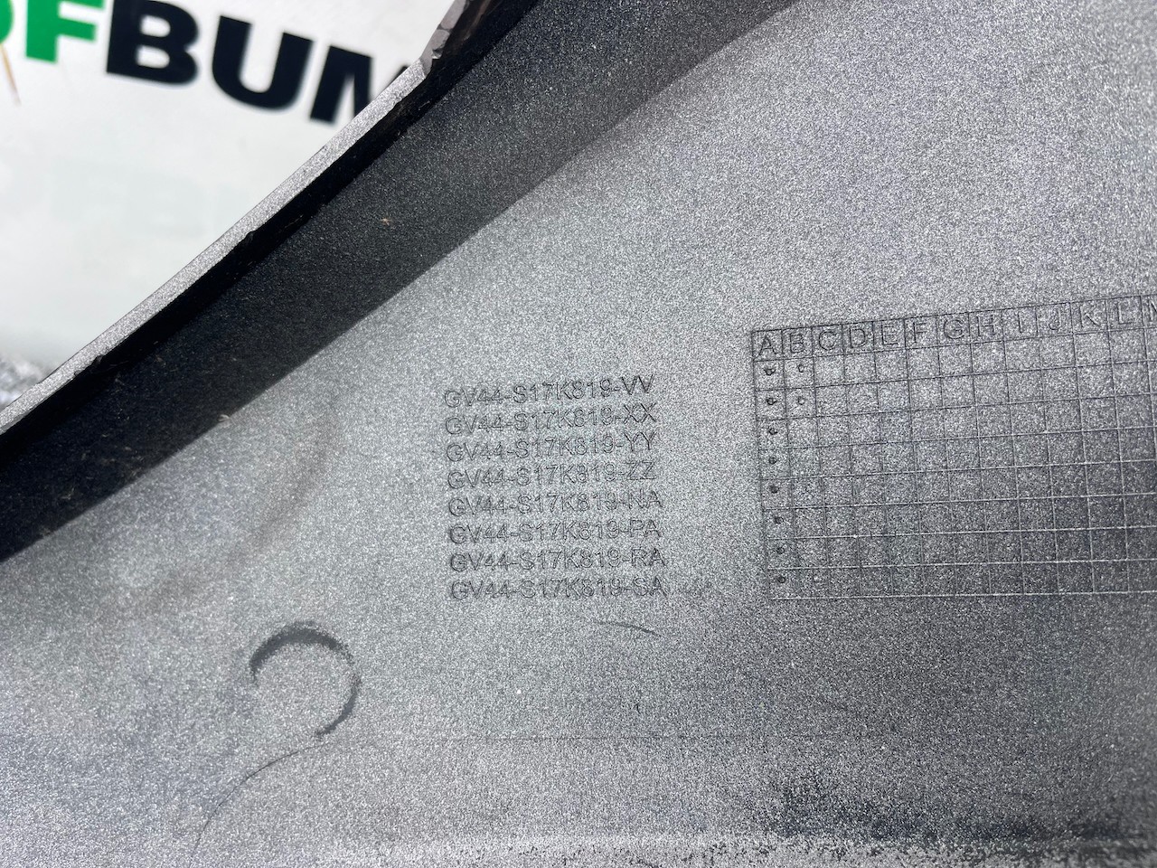 Ford Kuga St Line Mk2 Lift 2017-2020 Front Bumper 4 Pdc + Jets Genuine [f719]