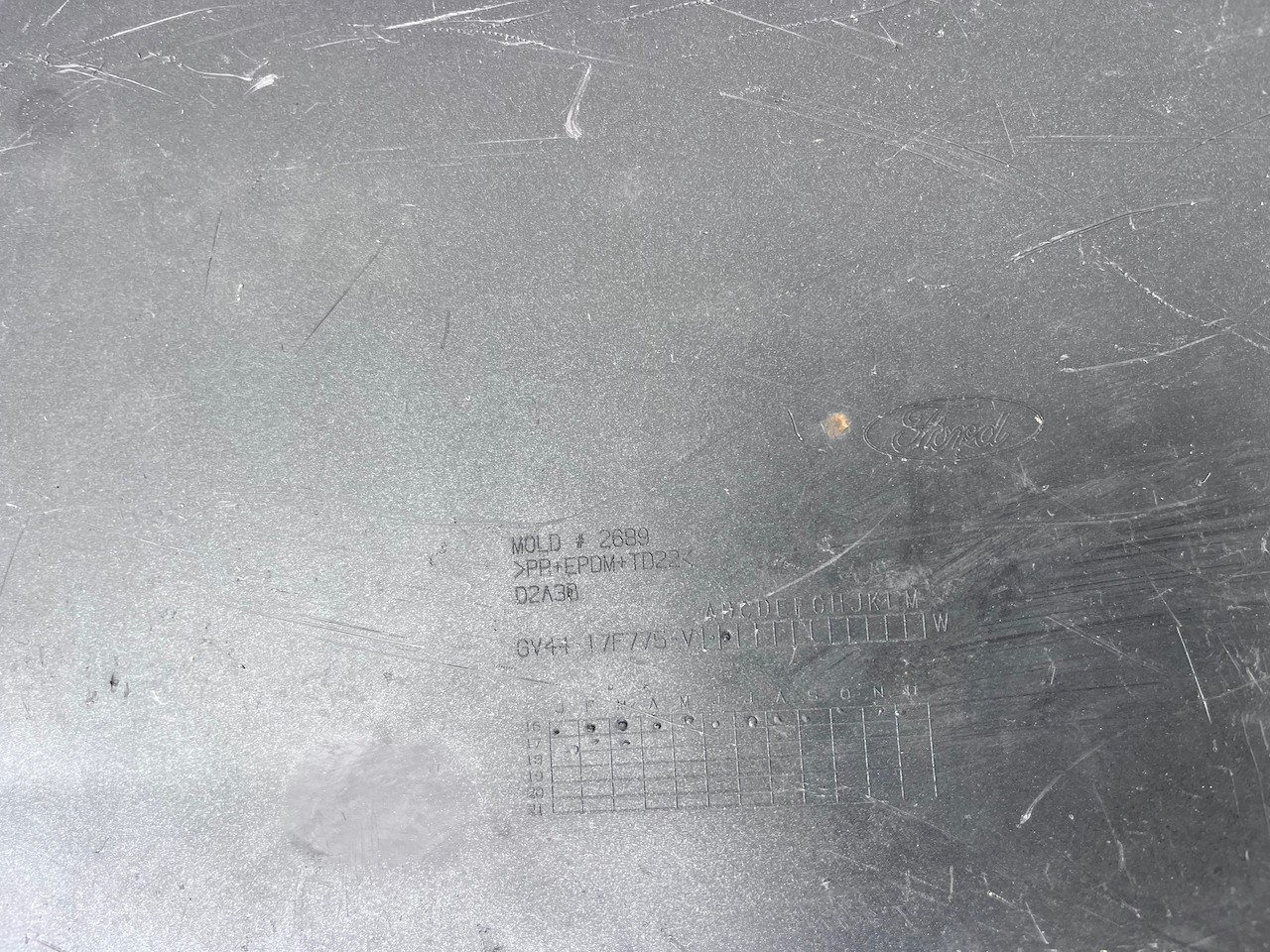 Ford Kuga St Line Mk2 Lift 2017-2020 Front Bumper 4 Pdc + Jets Genuine [f719]