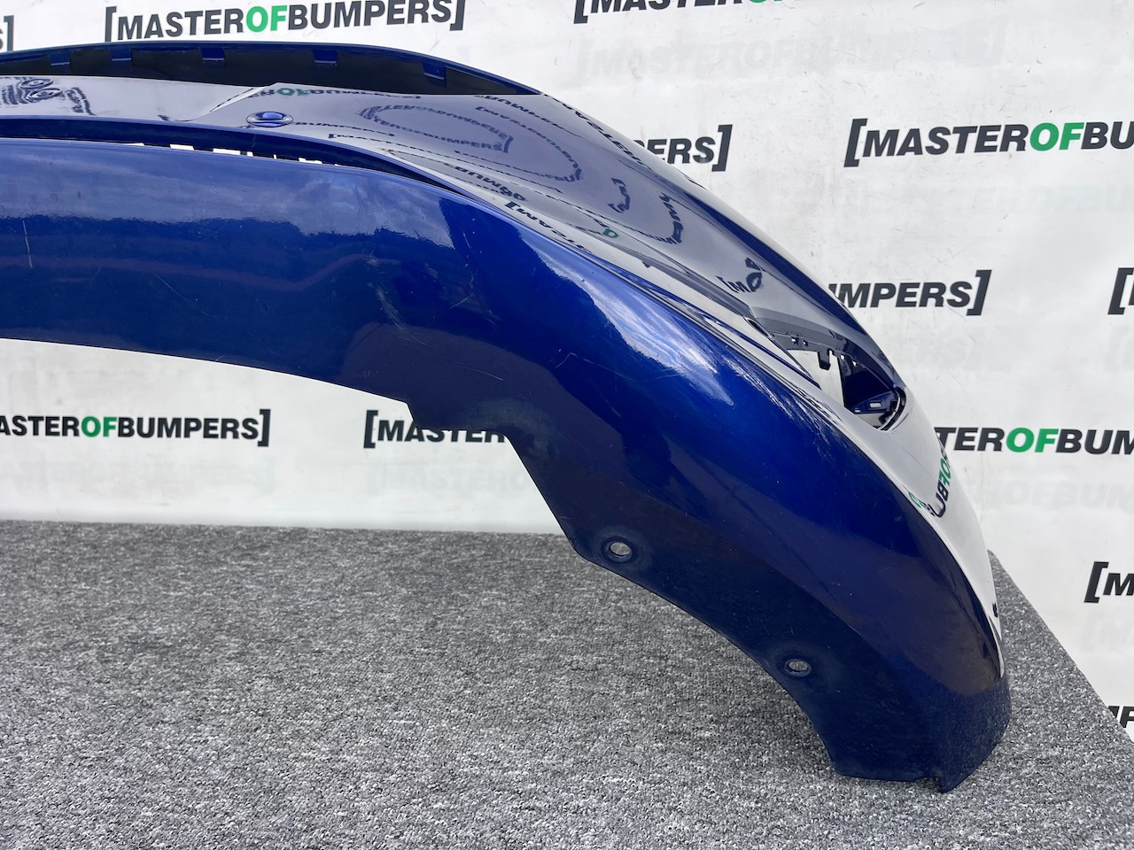 Ford Fiesta Se Mk10 Hatchback 2017-2022 Front Bumper Blue 6 Pdc Genuine [f750]