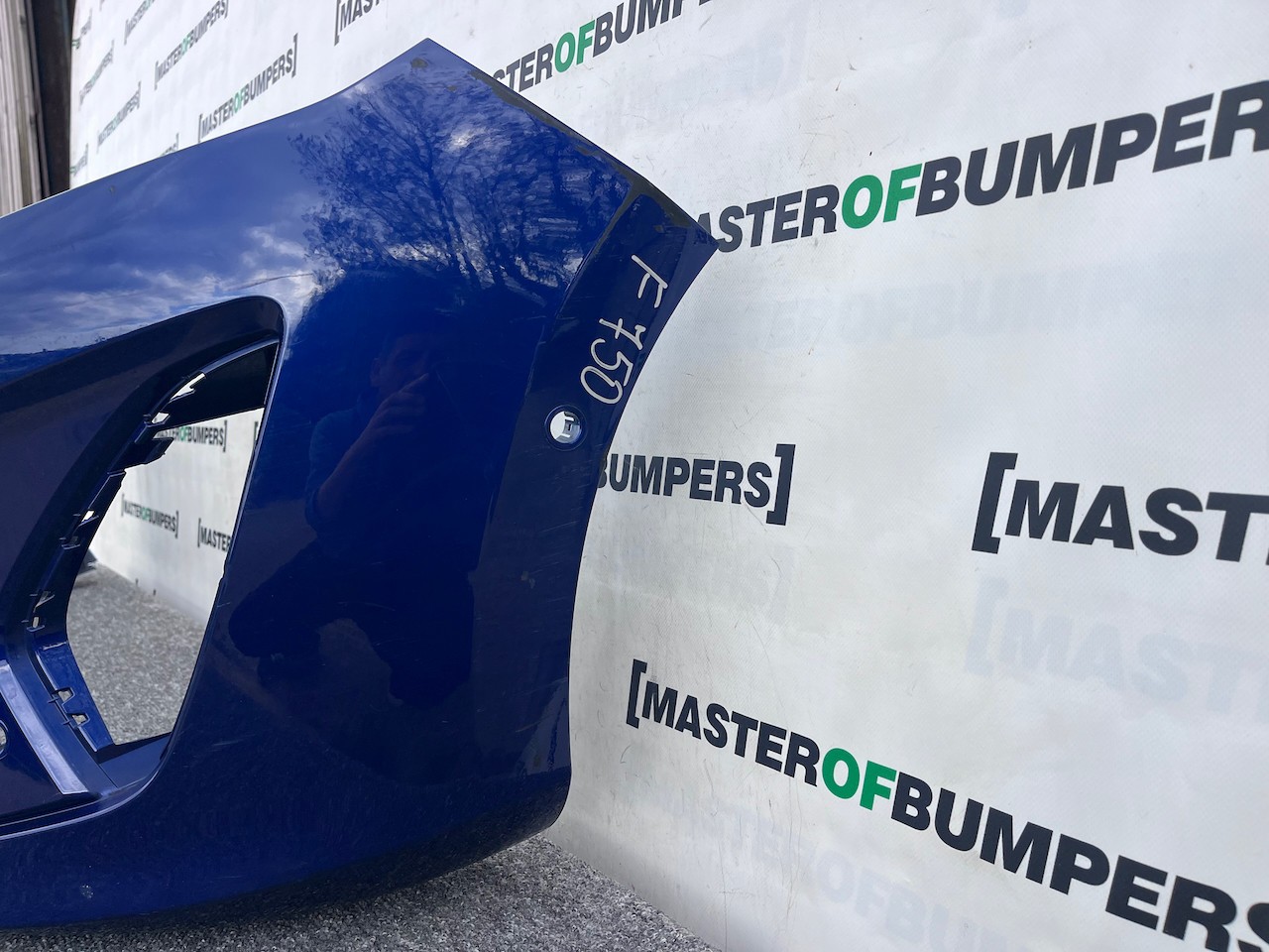 Ford Fiesta Se Mk10 Hatchback 2017-2022 Front Bumper Blue 6 Pdc Genuine [f750]