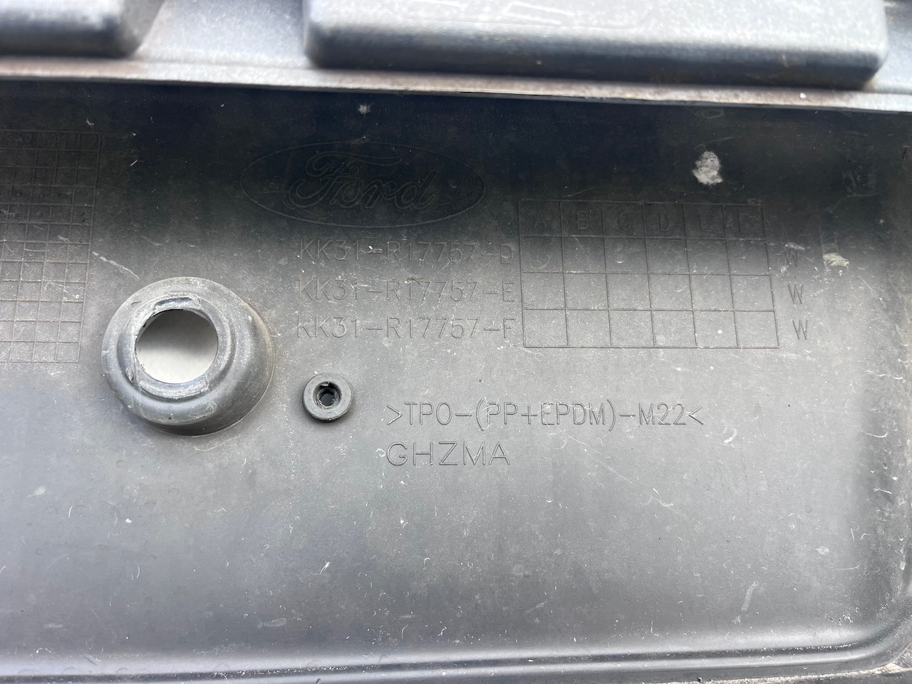 Ford Transit Limited Panel Van 2018-2024 Front Bumper 6 Pdc Genuine [f785]