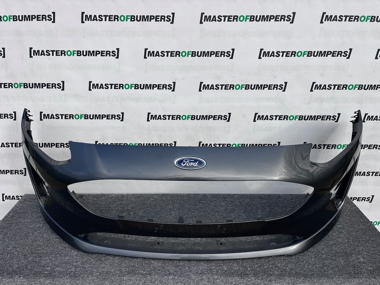 Ford Fiesta Se Mk10 Hatchback 2017-2021 Front Bumper No Pdc Genuine [f791]