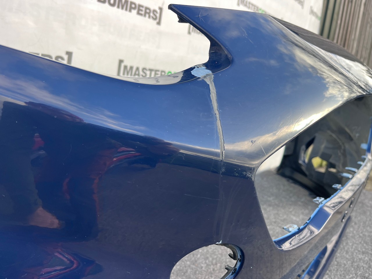 Ford Fiesta St Line Mk10 Hatchback 2017-2021 Front Bumper No Pdc Genuine [f795]