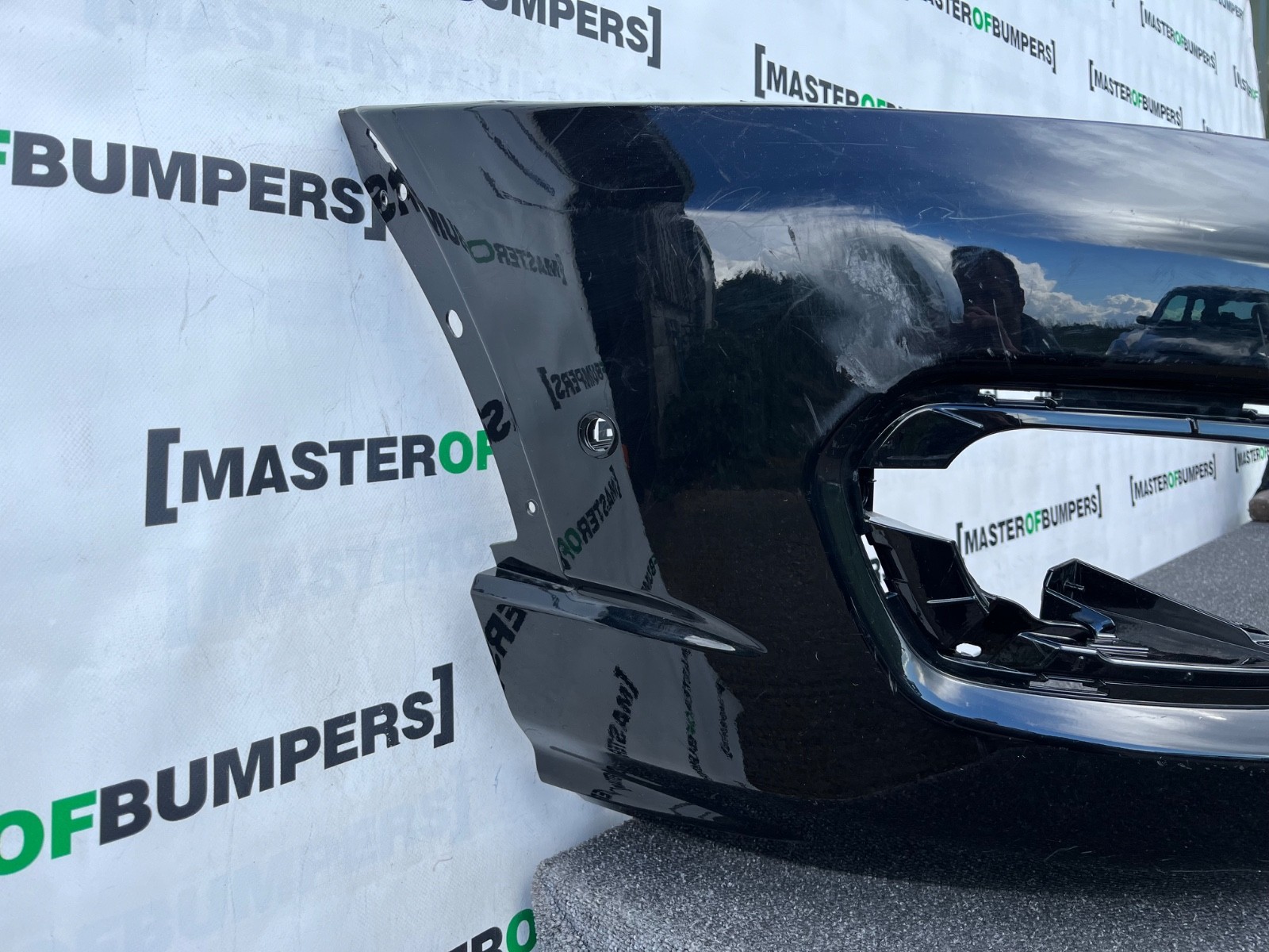 Ford Transit Van Mk4 Facelift 2019-2025 Front Bumper 6 Pdc Genuine [f851]