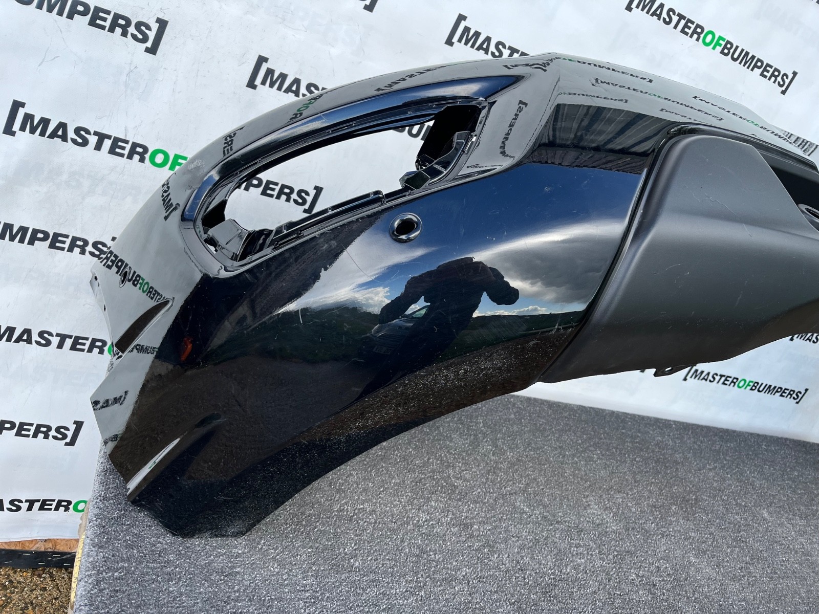 Ford Transit Van Mk4 Facelift 2019-2025 Front Bumper 6 Pdc Genuine [f851]