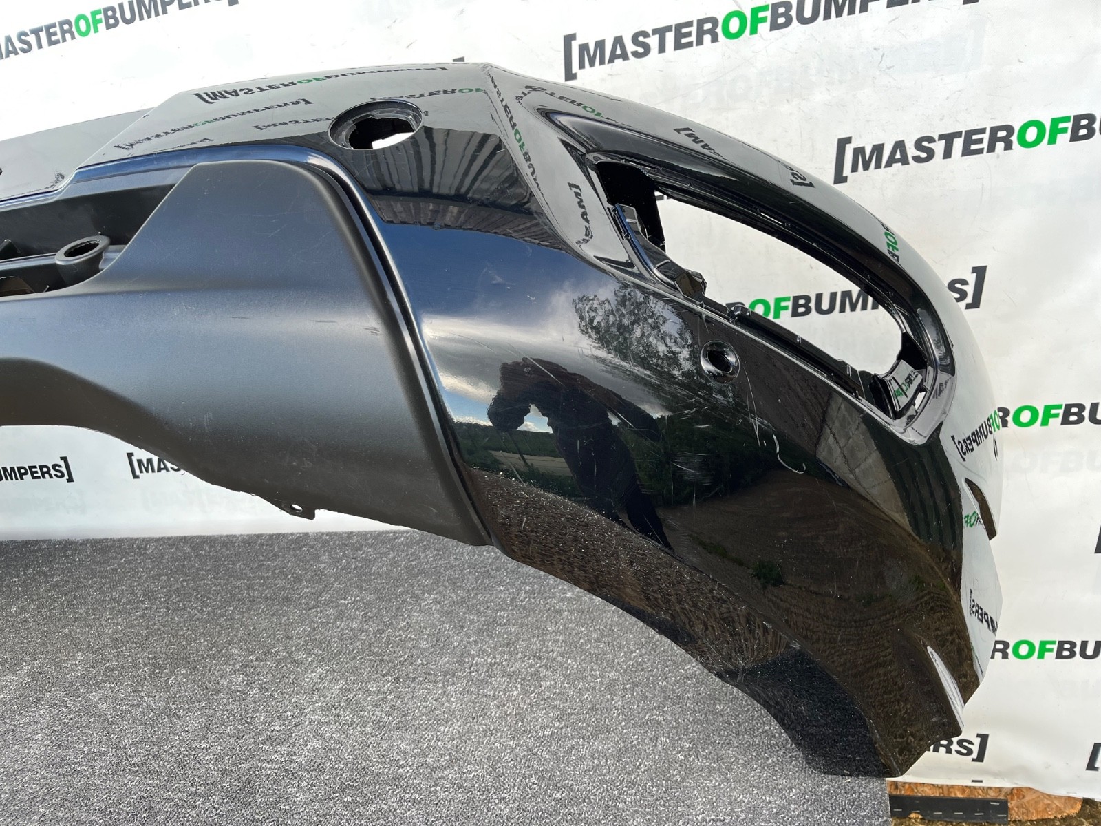 Ford Transit Van Mk4 Facelift 2019-2025 Front Bumper 6 Pdc Genuine [f851]