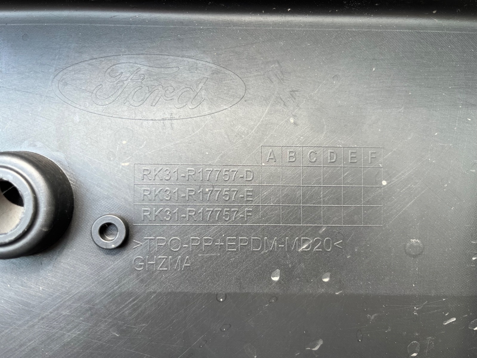 Ford Transit Van Mk4 Facelift 2019-2025 Front Bumper 6 Pdc Genuine [f851]