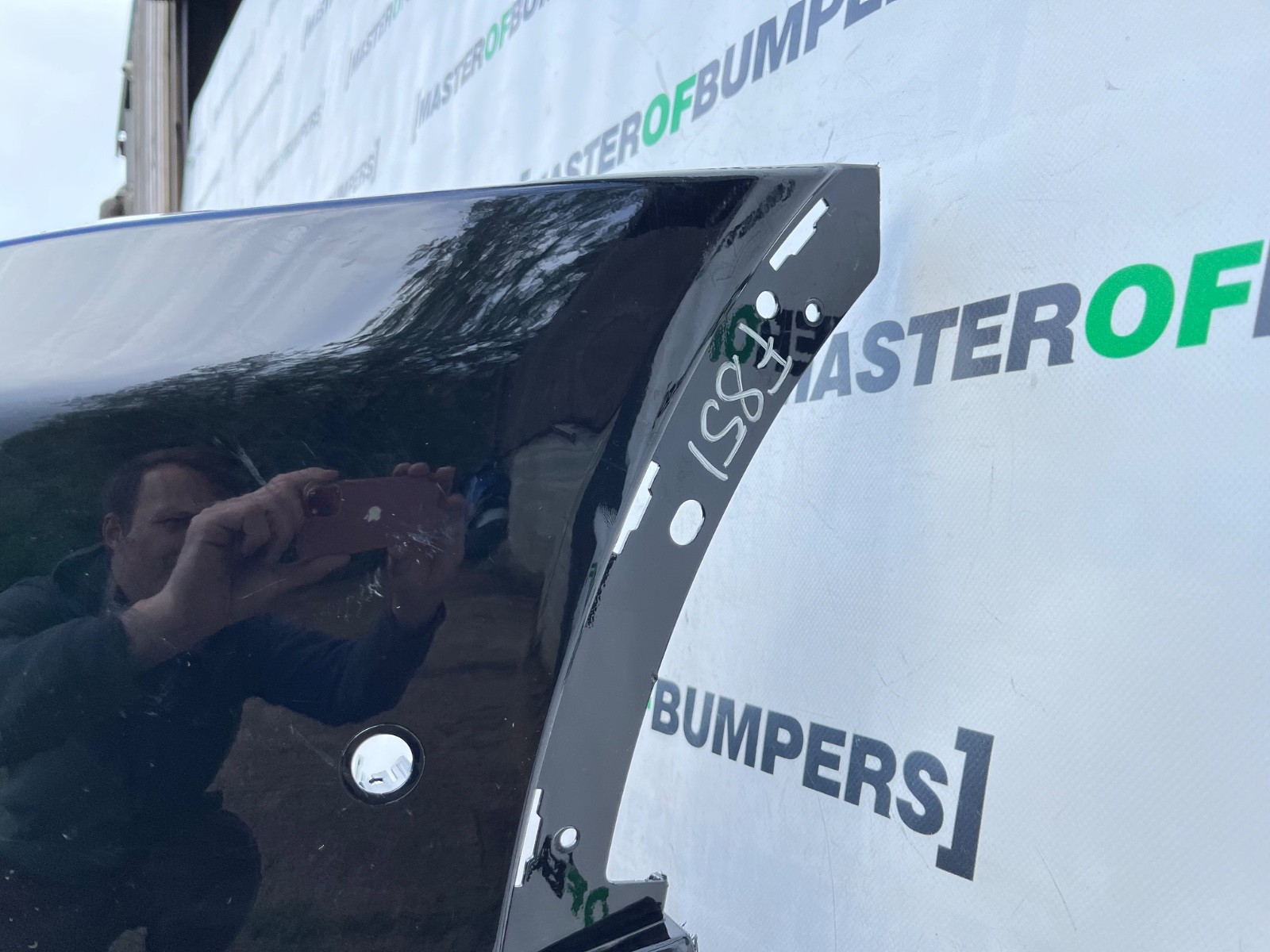 Ford Transit Van Mk4 Facelift 2019-2025 Front Bumper 6 Pdc Genuine [f851]