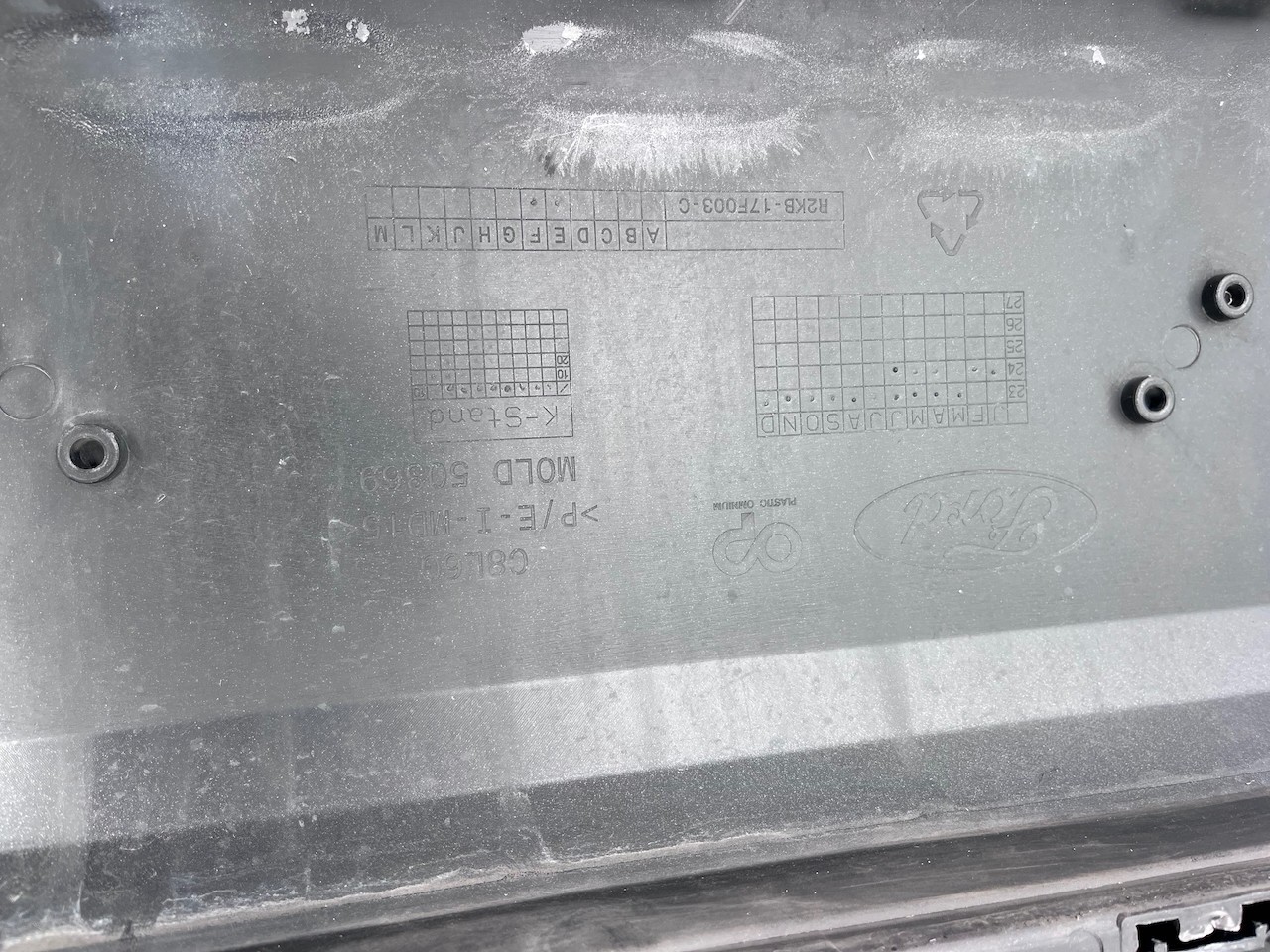 Ford Explorer Premium Style Ev Suv 2023-2026 Front Bumper Pdc Genuine [f854]