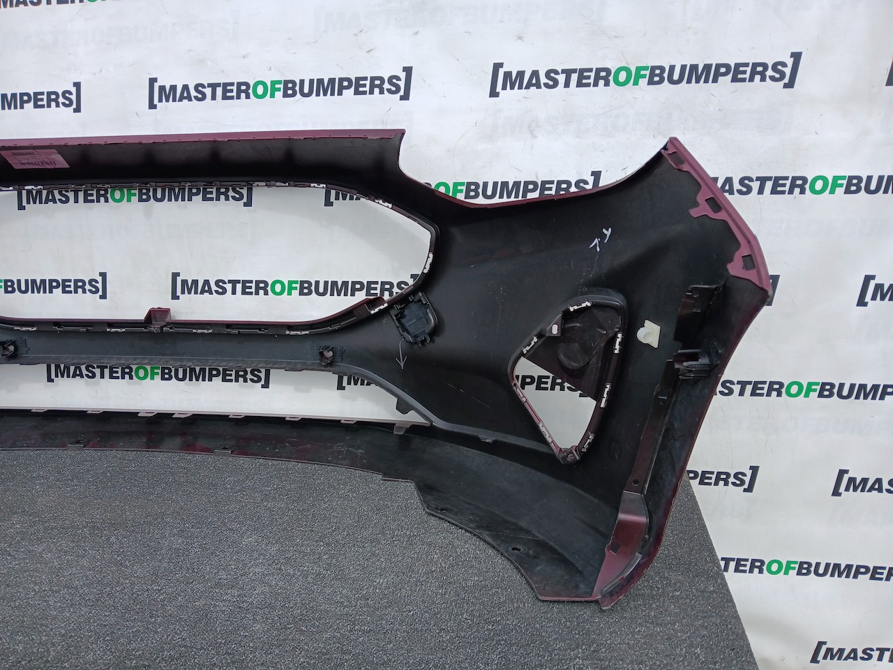 Ford Fiesta Se Mk10 Lift Hatchback 2022-2024 Front Bumper 6 Pdc Genuine [f859]