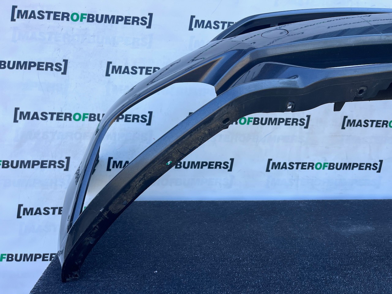 Ford Mustang Gt Mk6 Coupe Cabrio 2015-2018 Front Bumper Grey Genuine [f873]