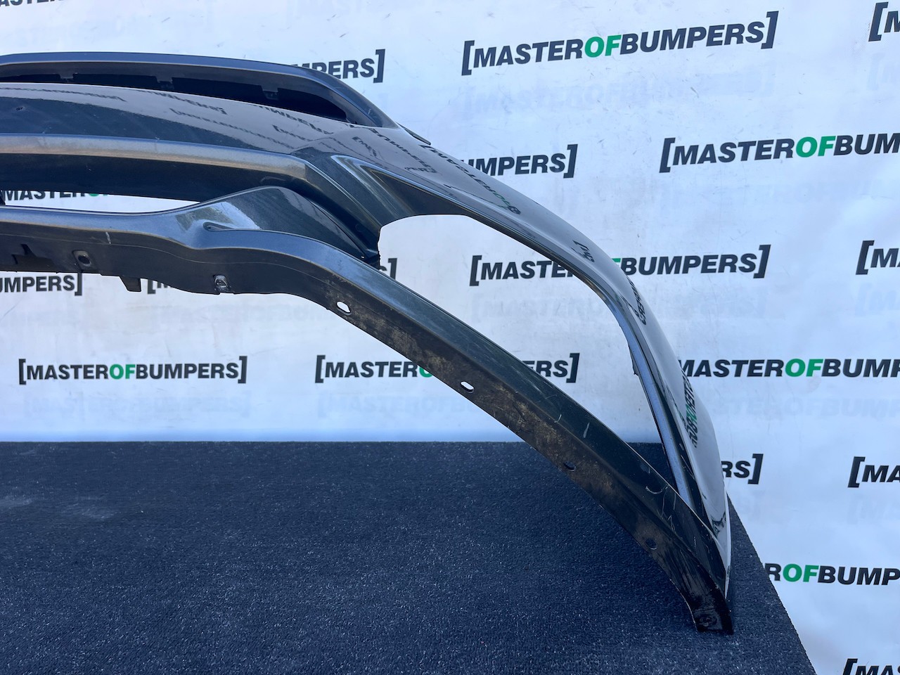 Ford Mustang Gt Mk6 Coupe Cabrio 2015-2018 Front Bumper Grey Genuine [f873]