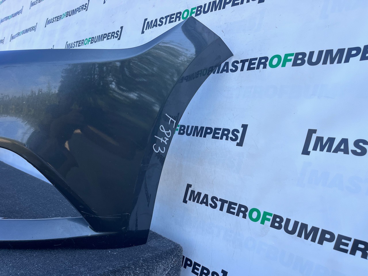 Ford Mustang Gt Mk6 Coupe Cabrio 2015-2018 Front Bumper Grey Genuine [f873]