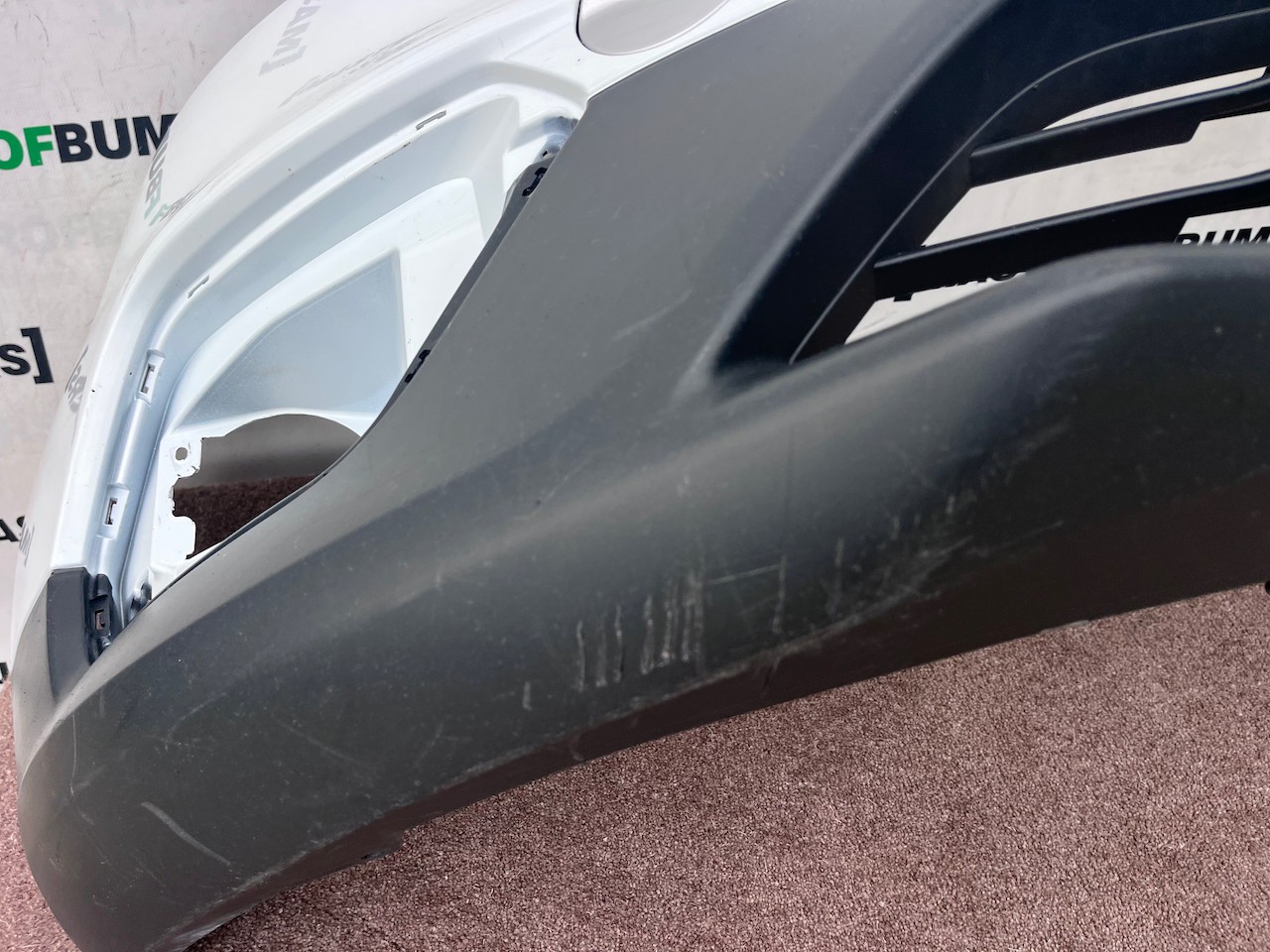 Ford Transit Courier Van 2019-2023 Front Bumper No Pdc Genuine [f922]
