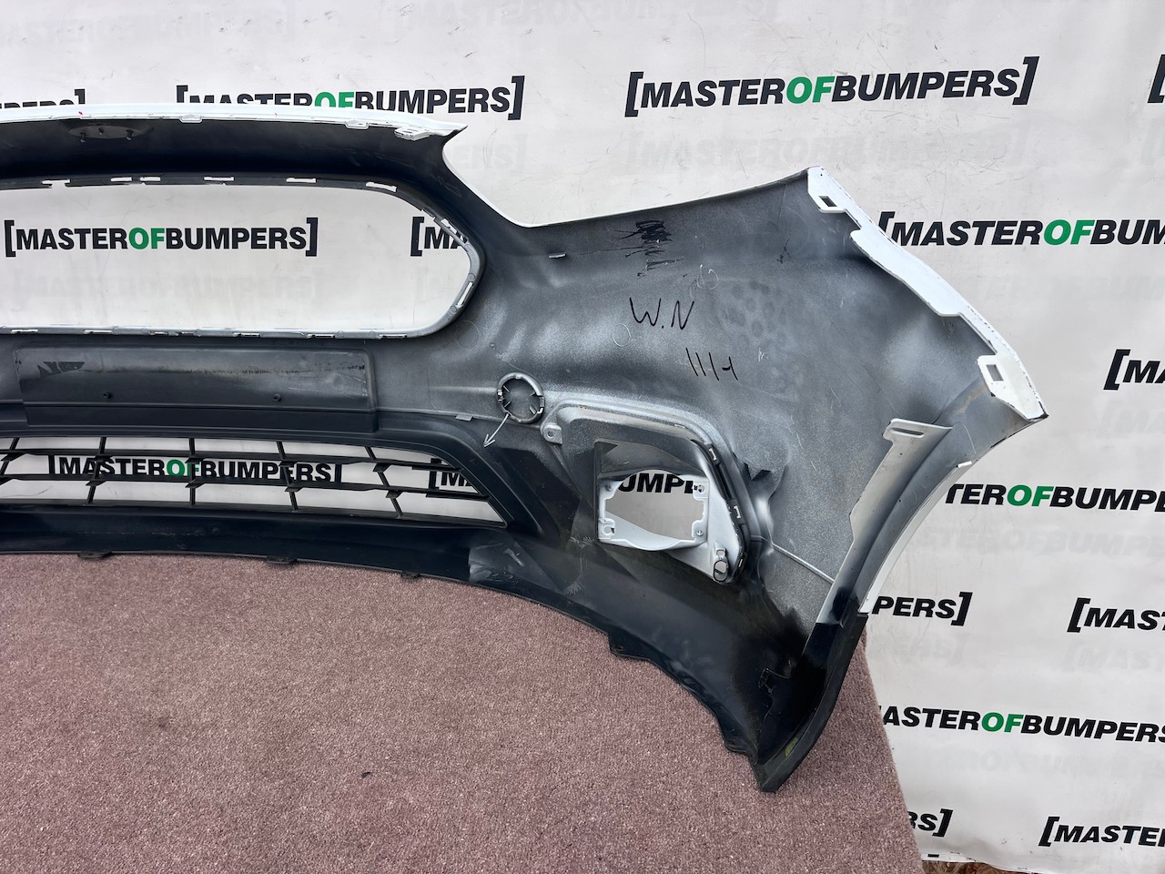 Ford Transit Courier Van 2019-2023 Front Bumper No Pdc Genuine [f919]