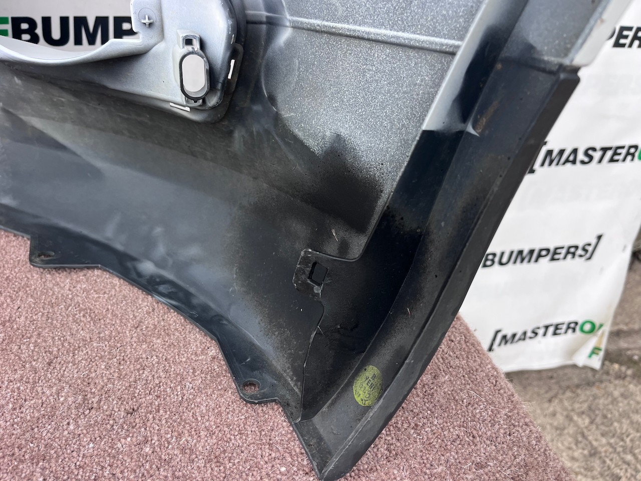 Ford Transit Courier Van 2019-2023 Front Bumper No Pdc Genuine [f919]