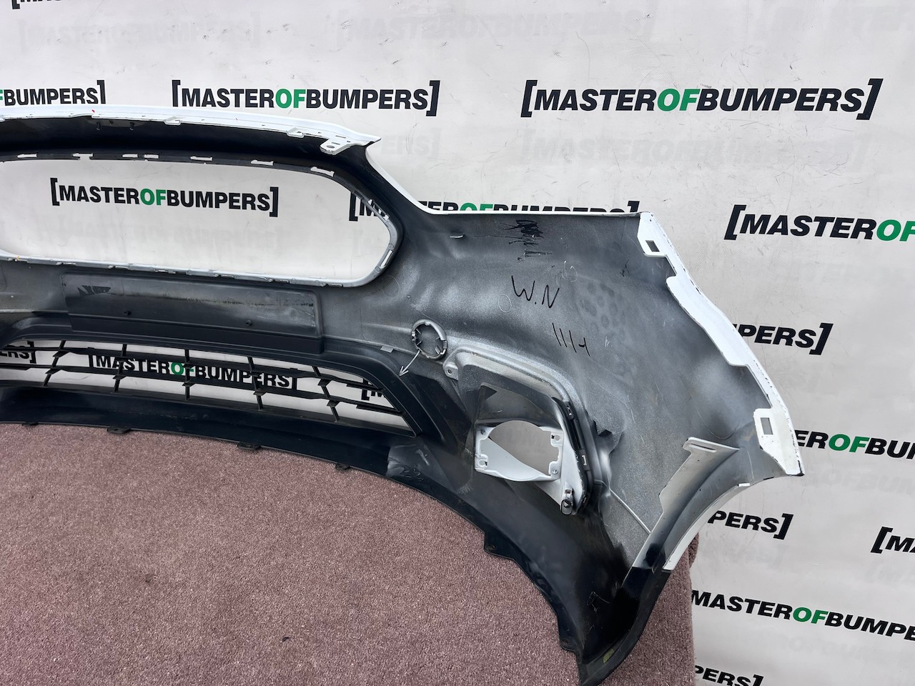 Ford Transit Courier Van 2019-2023 Front Bumper No Pdc Genuine [f919]