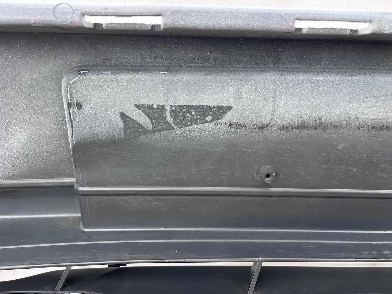 Ford Transit Courier Van 2019-2023 Front Bumper No Pdc Genuine [f919]