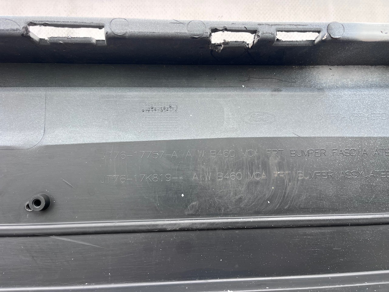 Ford Transit Courier Van 2019-2023 Front Bumper No Pdc Genuine [f920]
