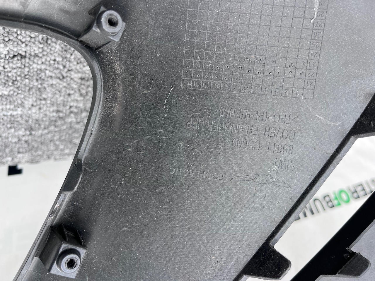 Genesis Gv60 Sport Plus Suv 2021-2024 Front Bumper 6 Pdc Genuine [p488]