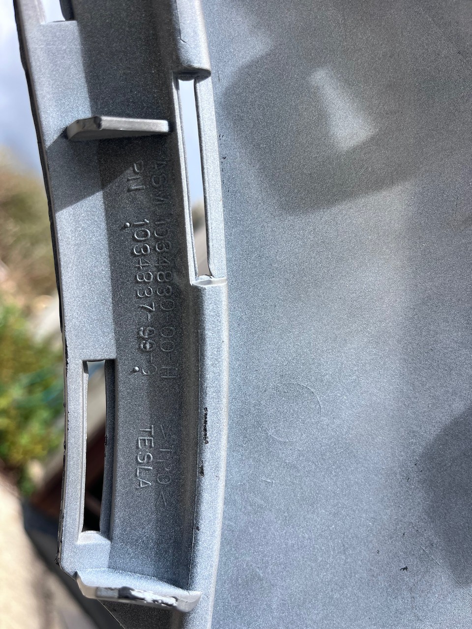 Tesla X Model X Suv Electric 2015-2020 Front Bumper 6 Pdc Genuine [p482]