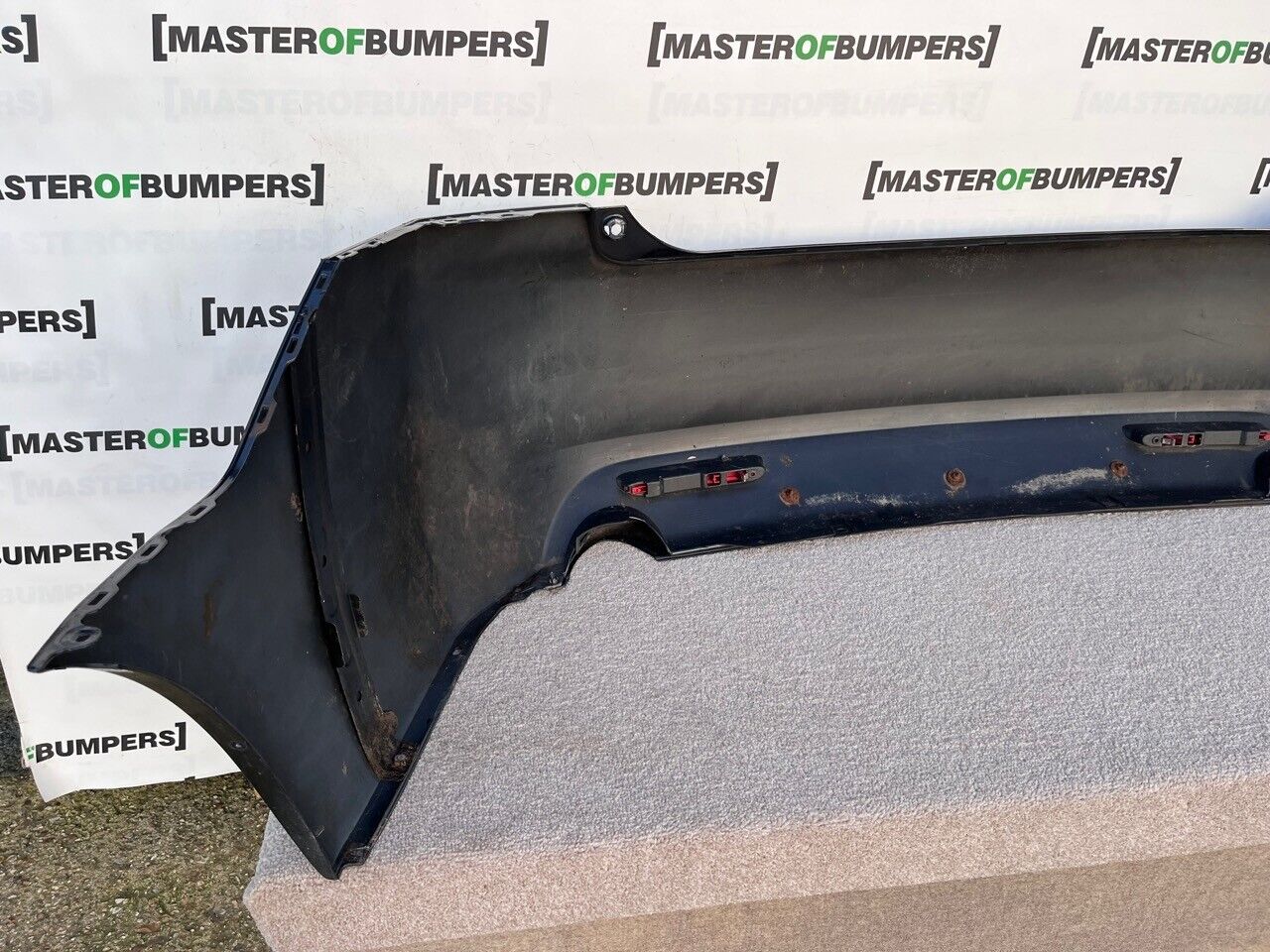 Honda Accord Cdti Saloon Only 2002-2005 Rear Bumper Grey No Pdc Genuine [g290]