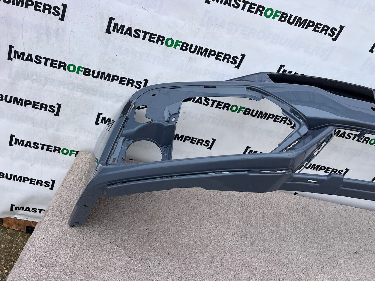 Honda Civic Turbo Cx Fk8 Hatchback 2017-2019 Front Bumper Grey Genuine [g506]