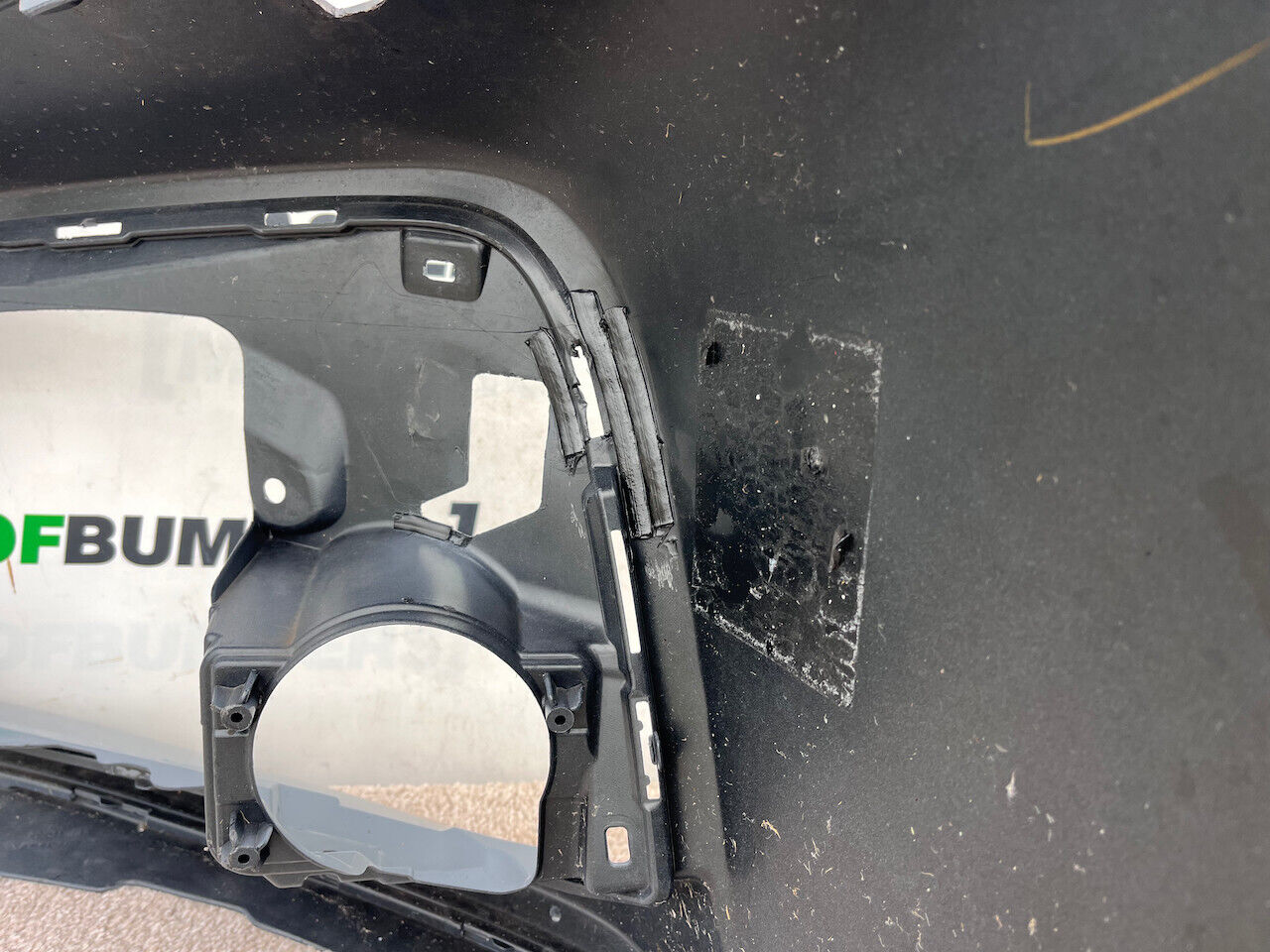 Honda Civic Turbo Cx Fk8 Hatchback 2017-2019 Front Bumper Grey Genuine [g506]