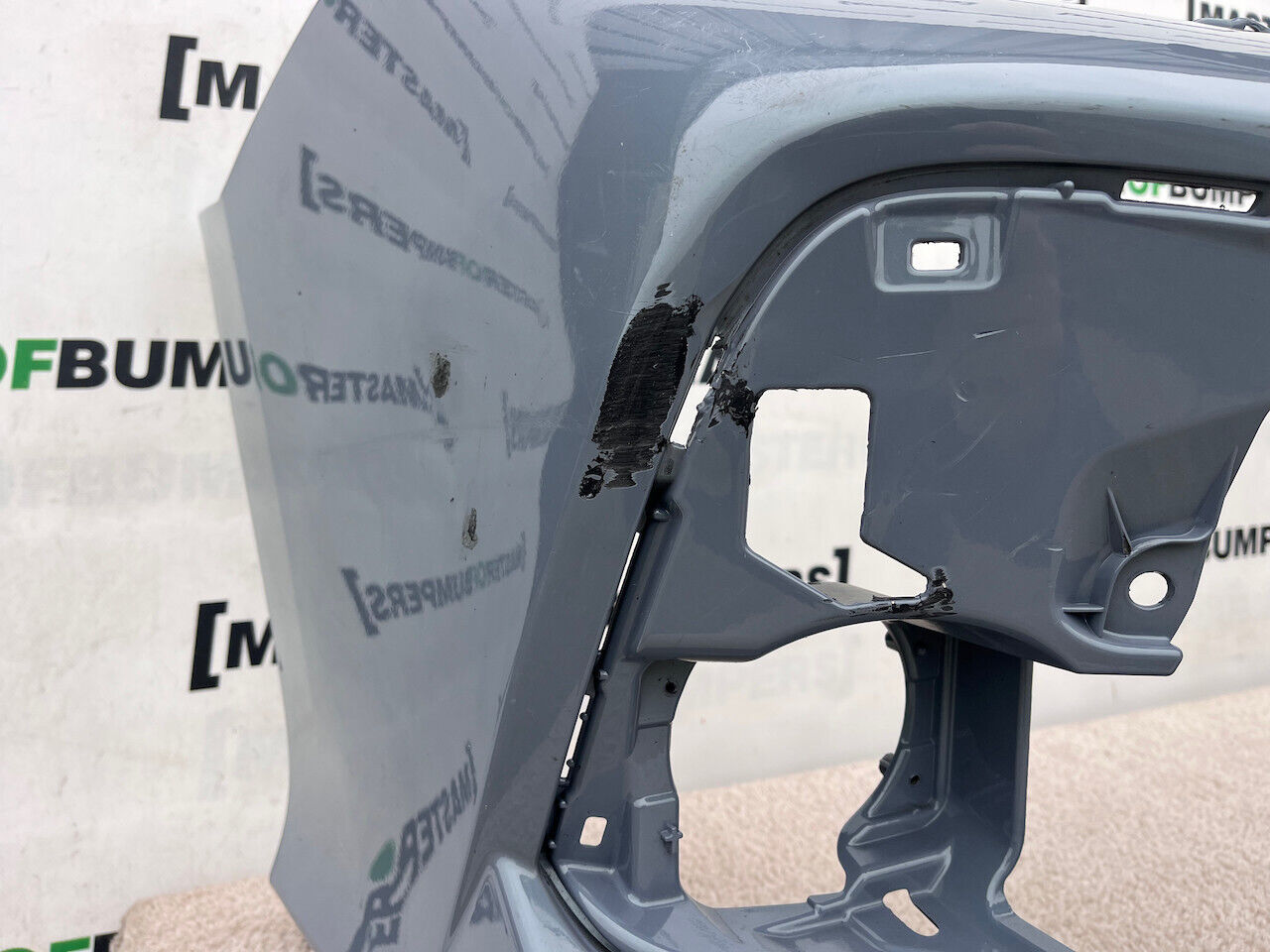 Honda Civic Turbo Cx Fk8 Hatchback 2017-2019 Front Bumper Grey Genuine [g506]