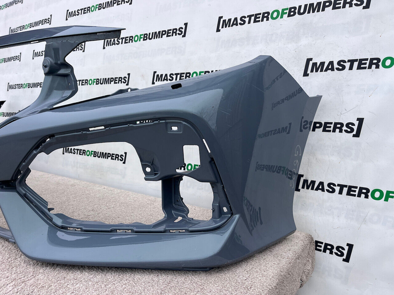 Honda Civic Turbo Cx Fk8 Hatchback 2017-2019 Front Bumper Grey Genuine [g506]