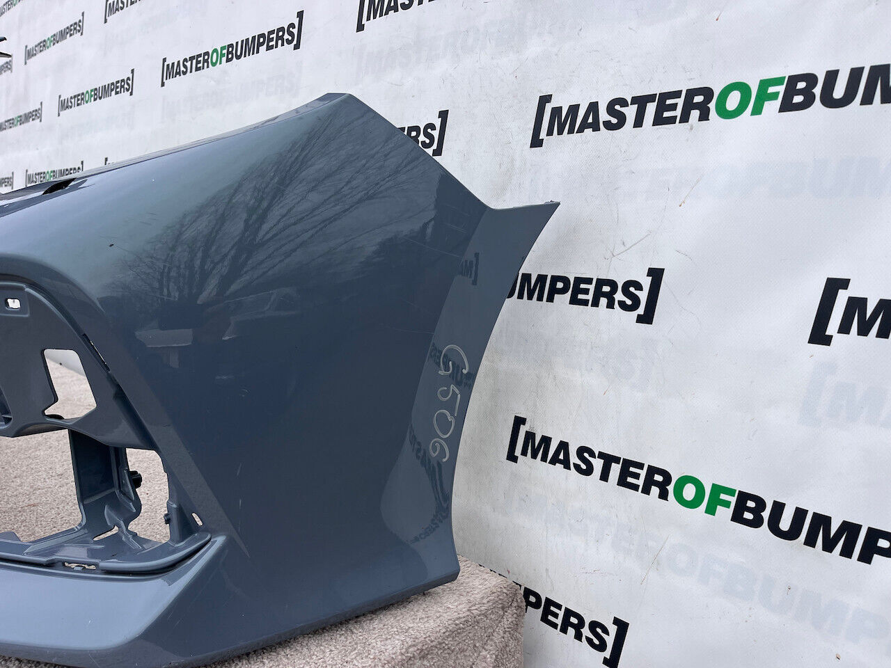 Honda Civic Turbo Cx Fk8 Hatchback 2017-2019 Front Bumper Grey Genuine [g506]