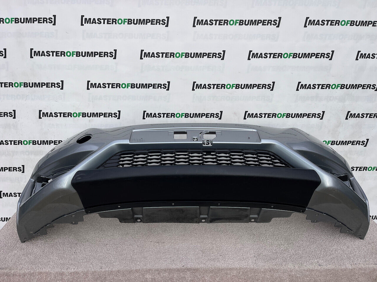 Honda Jazz Mk3 Se V Tec 2015-2017 Front Bumper Grey 4 Pdc Genuine [g508]