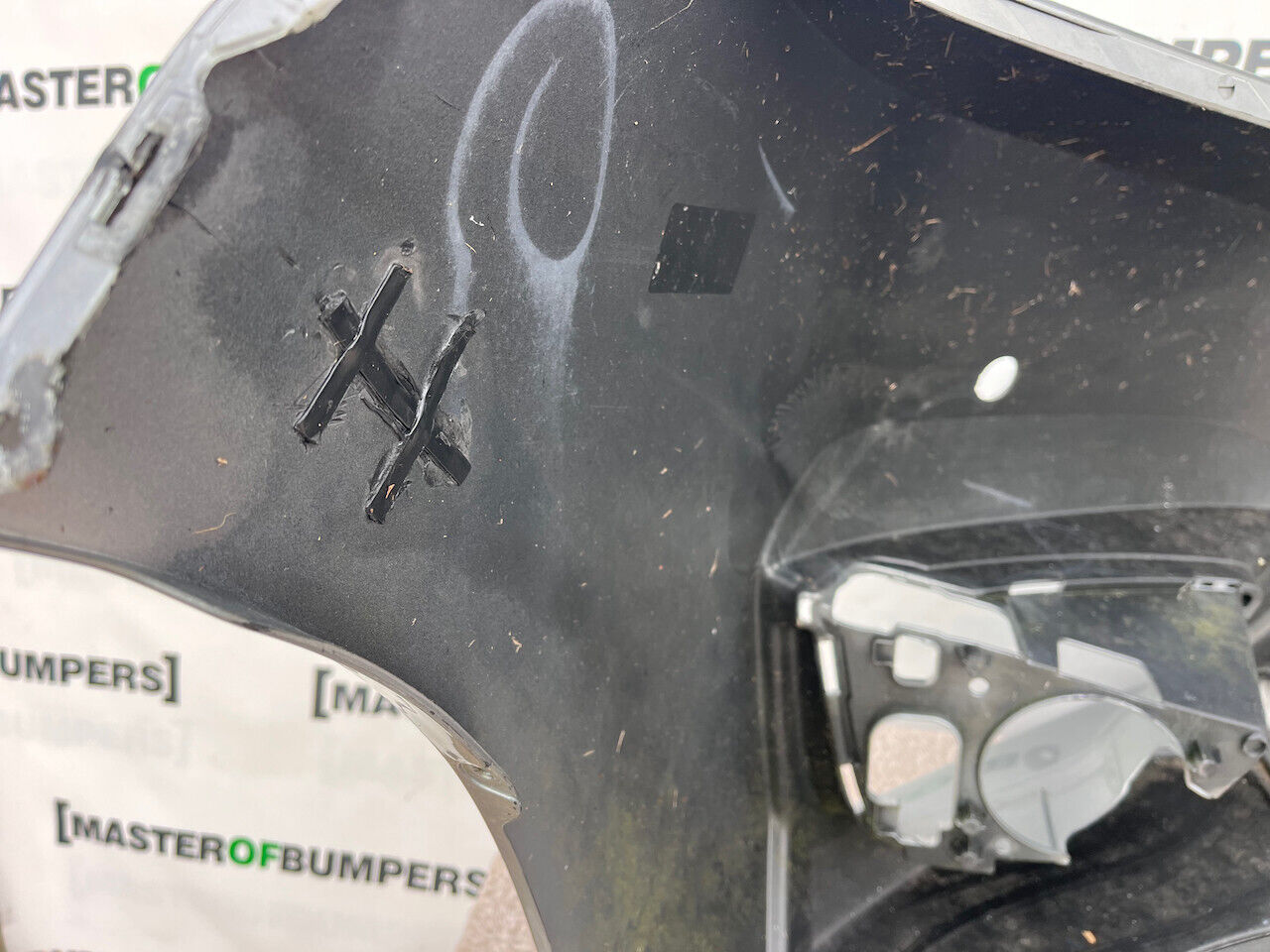 Honda Jazz Mk3 Se V Tec 2015-2017 Front Bumper Grey 4 Pdc Genuine [g508]