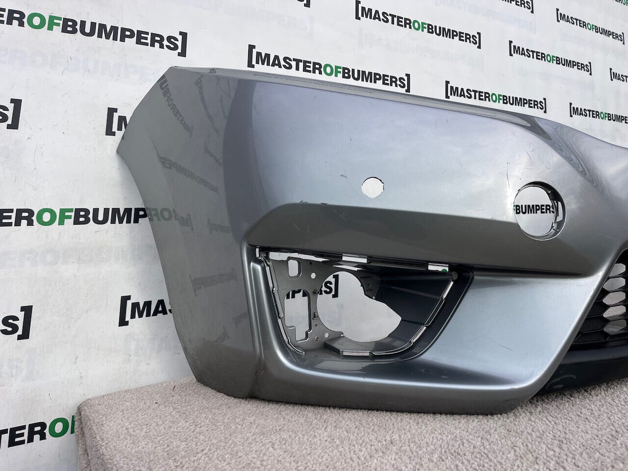 Honda Jazz Mk3 Se V Tec 2015-2017 Front Bumper Grey 4 Pdc Genuine [g508]