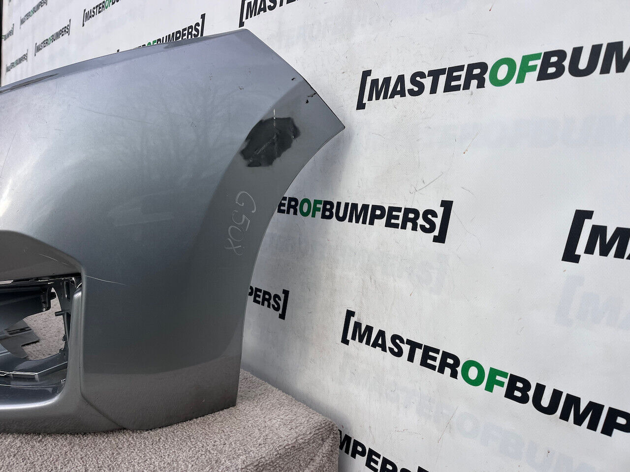 Honda Jazz Mk3 Se V Tec 2015-2017 Front Bumper Grey 4 Pdc Genuine [g508]