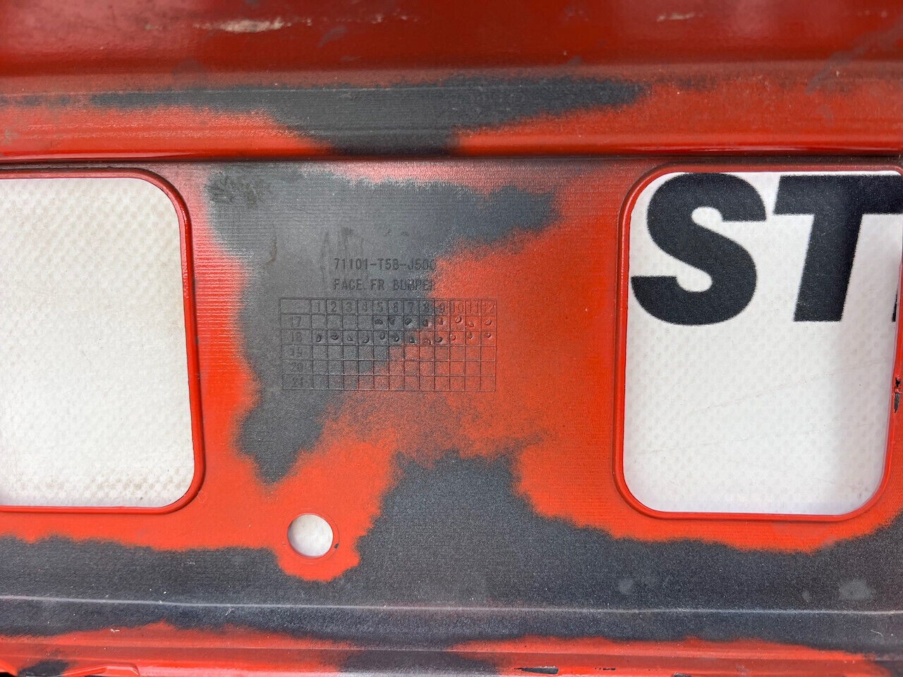 Honda Jazz Sport V Tec Mk3 Lift Hatchback 2017-2020 Front Bumper Genuine [g514]