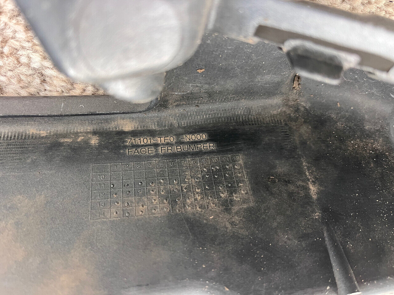 Honda Jazz Sport V Tec Mk2 Lift Hatchback 2011-2014 Front Bumper Genuine [g517]