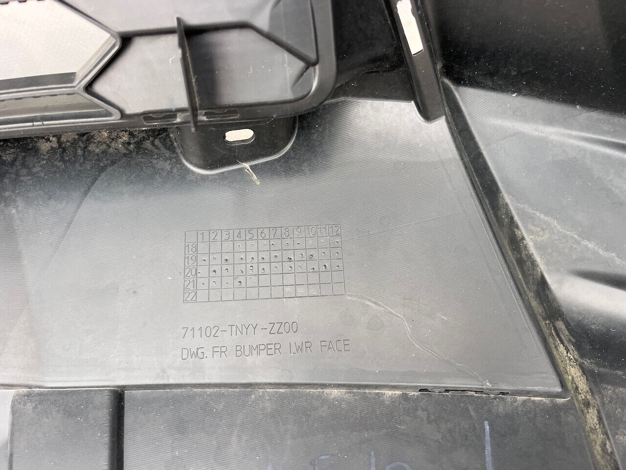 Honda Crv V-tec D-tec Mk5 2019-2022 Front Bumper 4 Pdc Genuine [g525]