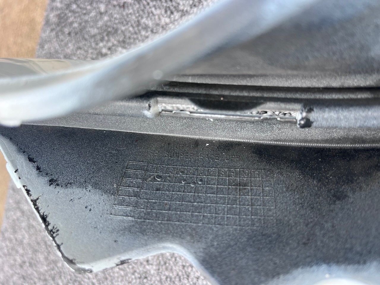 Honda Crv Mk4 Lift Elegance 2015-2017 Front Bumper 4 Pdc No Jets Genuine [g561]