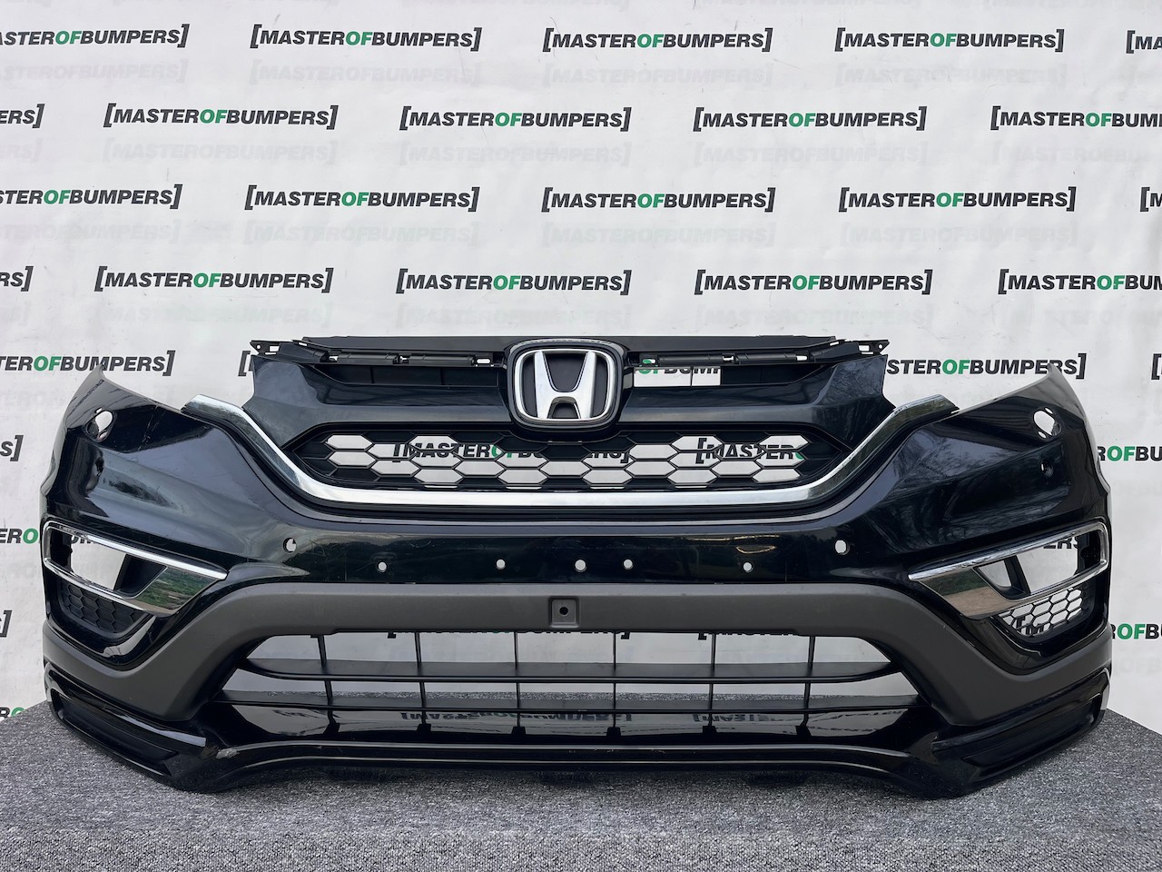 Honda Crv Areo Mk4 Lift 2015-2017 Front Bumper 4 Pdc + Jets Genuine [g574]