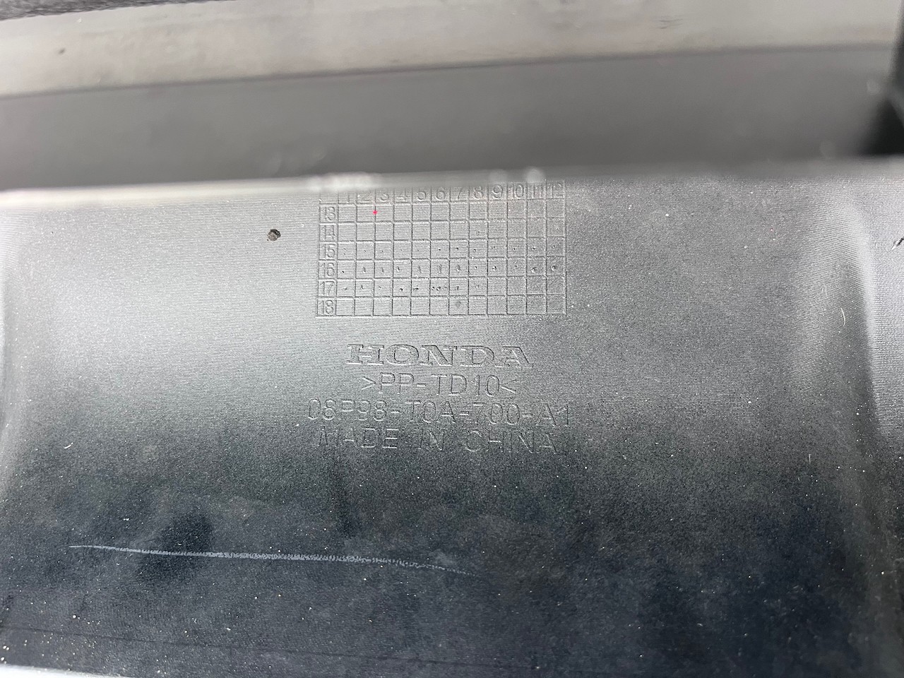 Honda Crv Areo Mk4 Lift 2015-2017 Front Bumper 4 Pdc + Jets Genuine [g574]